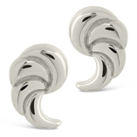 French Horn Stud Earrings