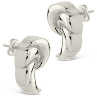 French Horn Stud Earrings