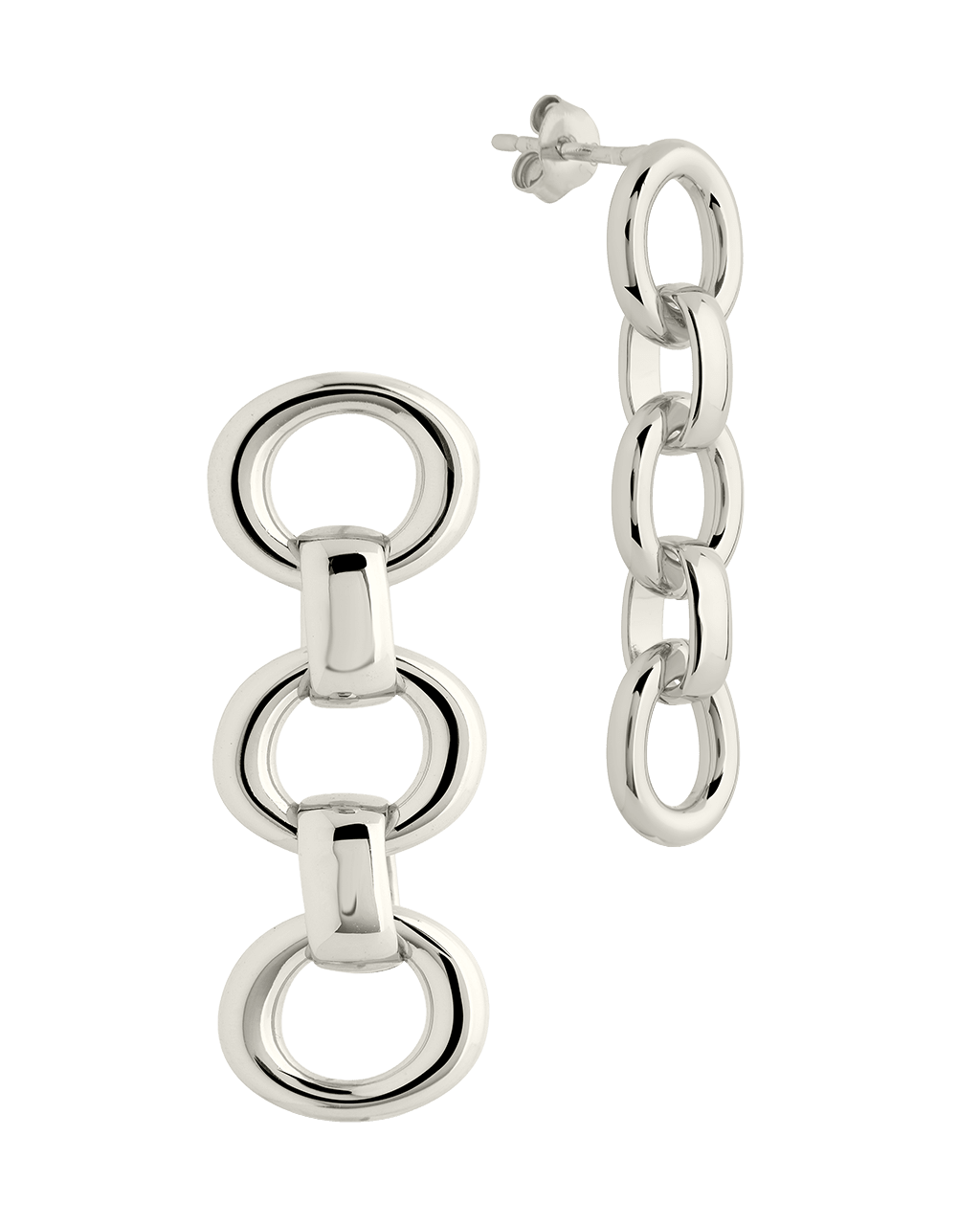 Frankie Chain Link Drop Earrings