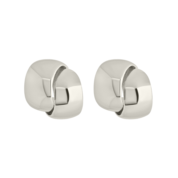 Tamara Double Row Huggie Hoop Earrings