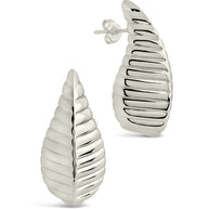 Vale Textured Stud Earrings