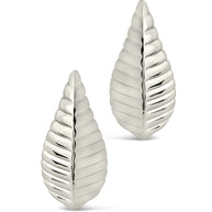 Vale Textured Stud Earrings