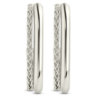 Callista Braided Suspender Earrings