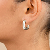 Briella Ribbed Earrings