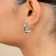Briella Ribbed Earrings