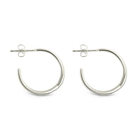 Katya Textured Hoop Earrings
