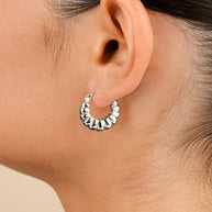 Lysandra Bubble Hoop Earrings