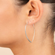 Delicate Threader Hoop Earrings