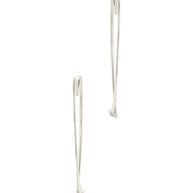 Rorie Heart Threader Hoops