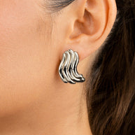 Sylvie Ripple Statement Studs