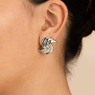 Leni Twist Statement Studs