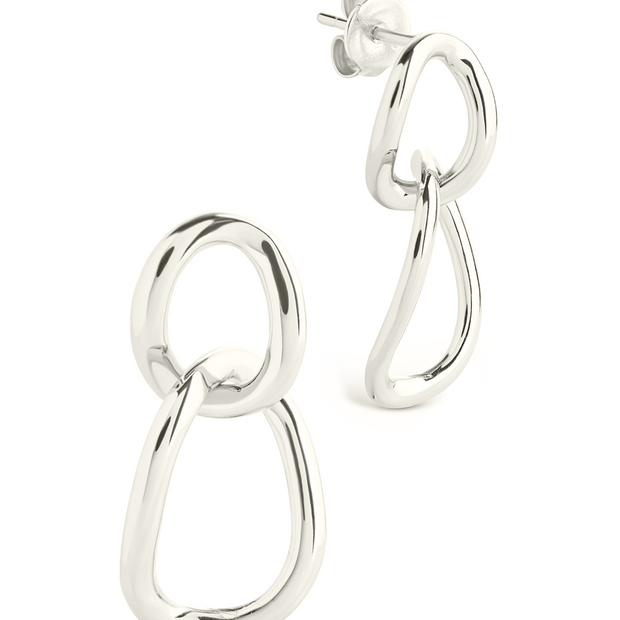 Cruz Double Link Drop Studs