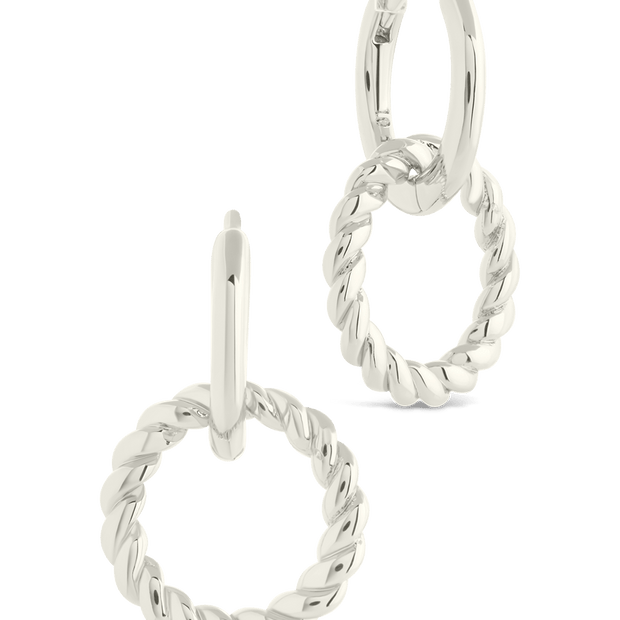 Hassie Delicate Twist Hoops