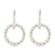 Hassie Delicate Twist Hoops
