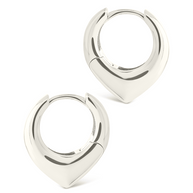 Colby Pointed Teardrop Hoops