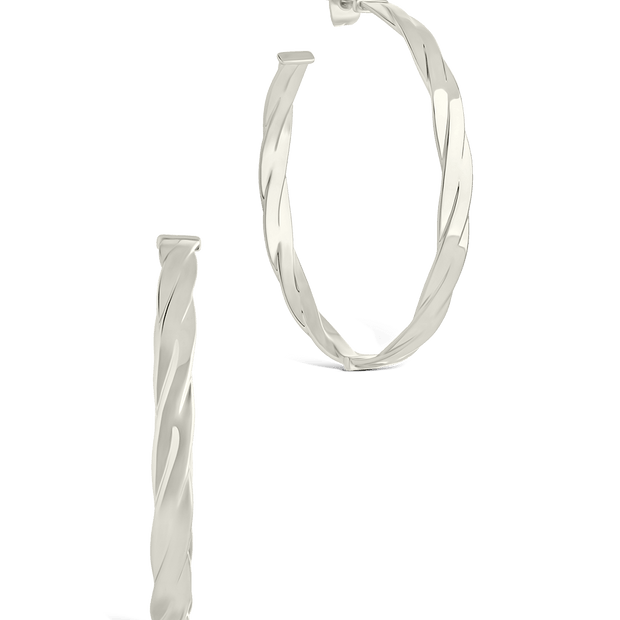Temperance Braided Hoops