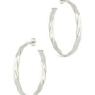 Temperance Braided Hoops