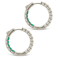 Karsyn Emerald Classic Hoops