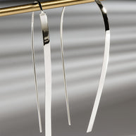 Sterling Silver Bar Threader Earrings