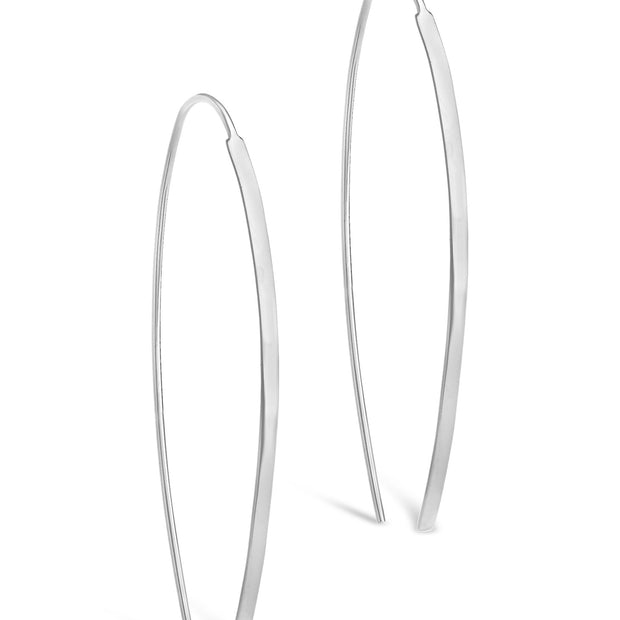 Sterling Silver Bar Threader Earrings