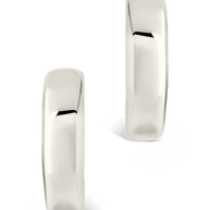 Sterling Silver Marisa Polished Stud Earrings