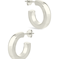 Sterling Silver Marisa Polished Stud Earrings