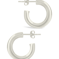 Sterling Silver Marisa Polished Stud Earrings