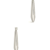 Indy Elongated Hoop Earrings