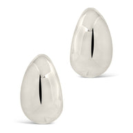 Eclipse Polished Hoop Earrings