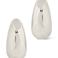 Eclipse Polished Hoop Earrings