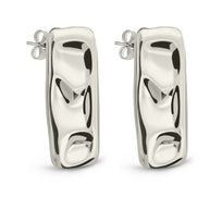 Monet Molten Metal Bar Stud Earrings
