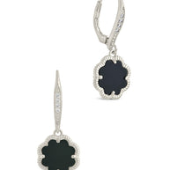 Rose Petal Short Drop Earrings