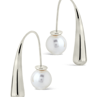 Heidi Pearl Threader Earrings