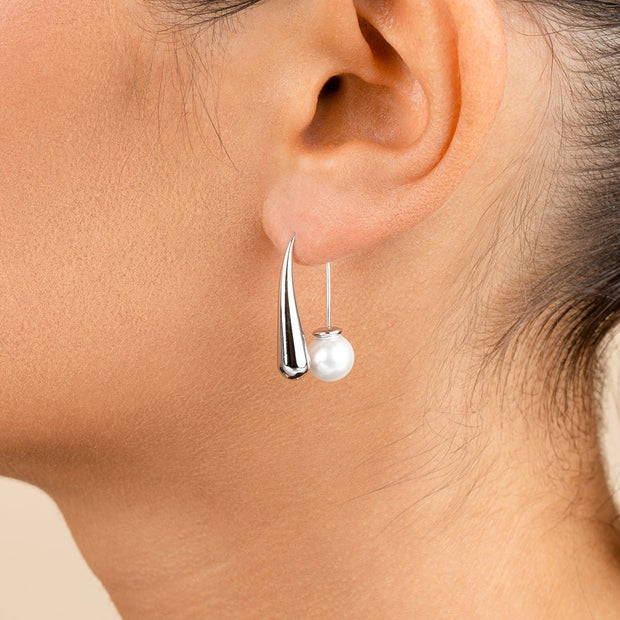 Heidi Pearl Threader Earrings