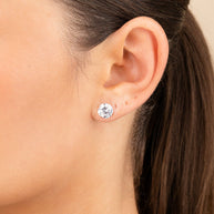 Sterling Silver Everyday Essential CZ Studs