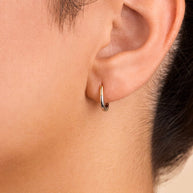 Sterling Silver Ainsleigh Micro Hoops