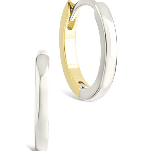 Sterling Silver Tinsley Micro Hoops