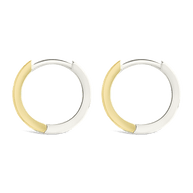 Sterling Silver Tinsley Micro Hoops