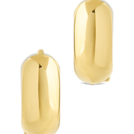 Betina Dual Tone Thick Micro Hoops