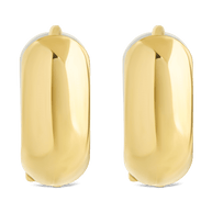 Betina Dual Tone Thick Micro Hoops