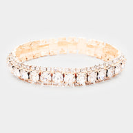 Crystal Rhinestone Stretchable Bracelet