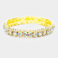 Crystal Rhinestone Stretchable Bracelet