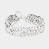 Bubble Stone Evening Bracelet