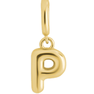 Sterling Silver Initial Charm
