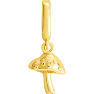 Sterling Silver Mushroom Charm