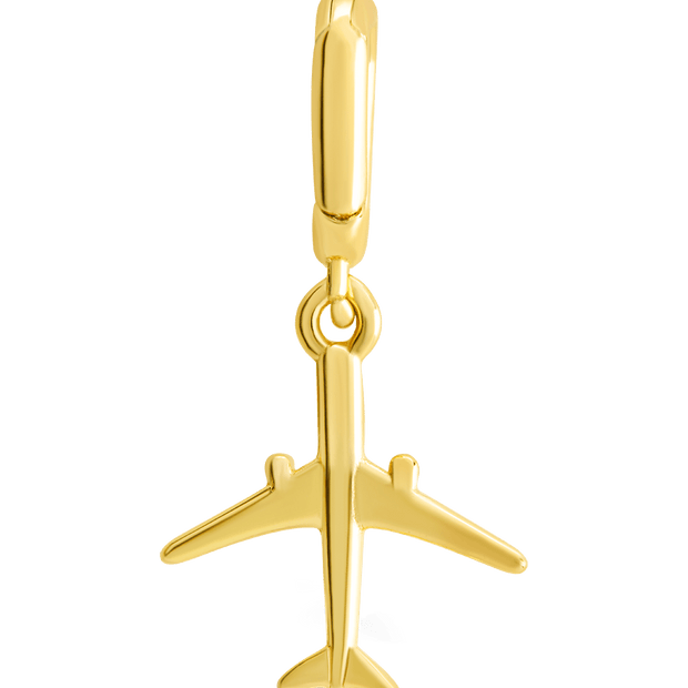 Sterling Silver Airplane Charm