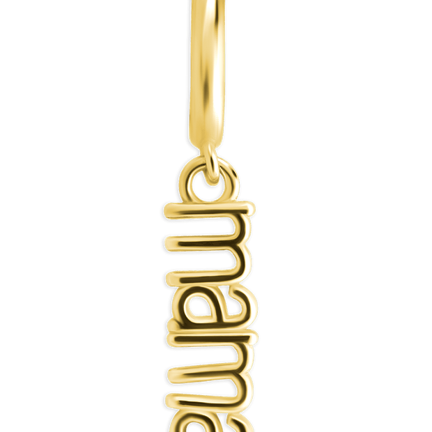 Sterling Silver Mama Charm