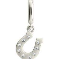 Sterling Silver Horseshoe Charm