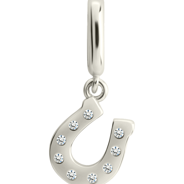 Sterling Silver Horseshoe Charm
