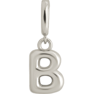 Sterling Silver Initial Charm